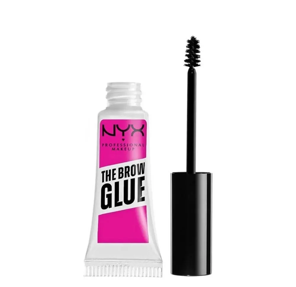 3 Pack NYX Professional Makeup Brow Glue Clear Eyebrow Gel Strong Hold 0.17 oz